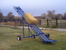 Plans to build a firewood or small bale (hay/straw) conveyor or elevator
