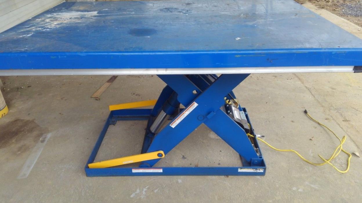 Hydraulic Scissor Lift Work Table 3000 lb Capacity