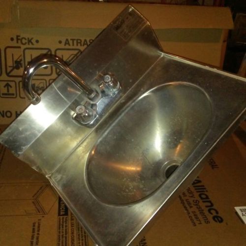 1 Sink ~ Eagle Group NSF Stainless Steel Hand Wash Sink 19x15 Model No. HSA-10-F