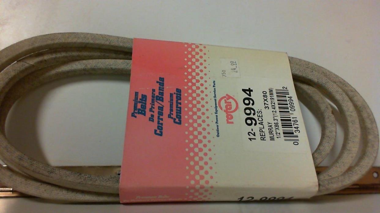 REPLACEMENT PREMIUM BELT FOR MURRAY 37X62, 037X62MA, 37X62MA, 37X80,037X80MA