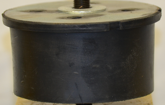 233-053 - Replacement Rubber Puck for Schulte Wing Wheel Standard