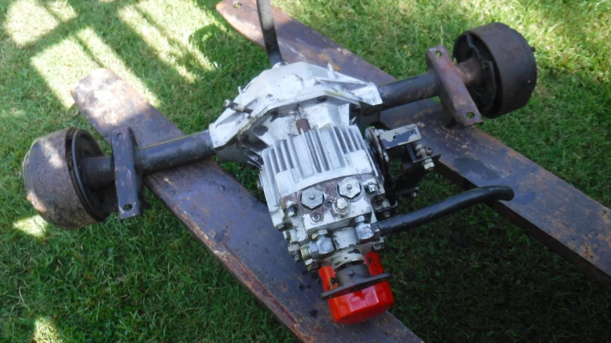 TORO GROUNDMASTER Working front axle assembly and hydro