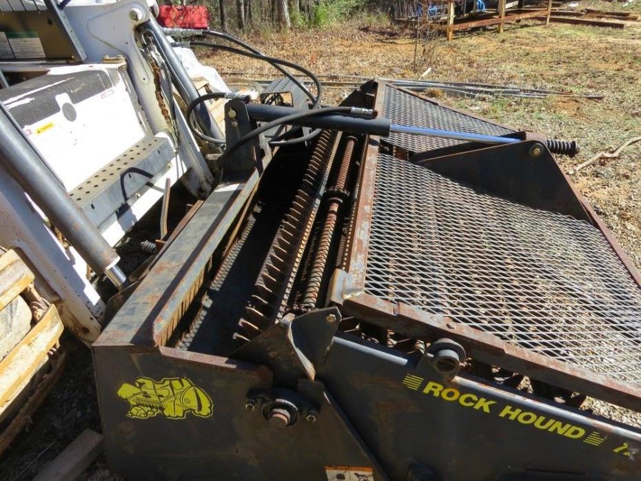 Rock Hound Landscape Rake - Bobcat Skid Steer Attachment