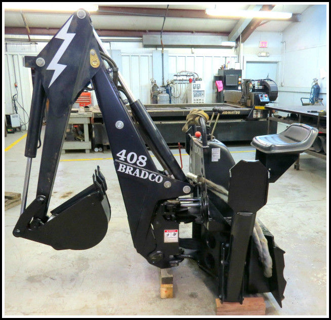 Bradco 408 Backhoe Bobcat Skid Steer Attachment