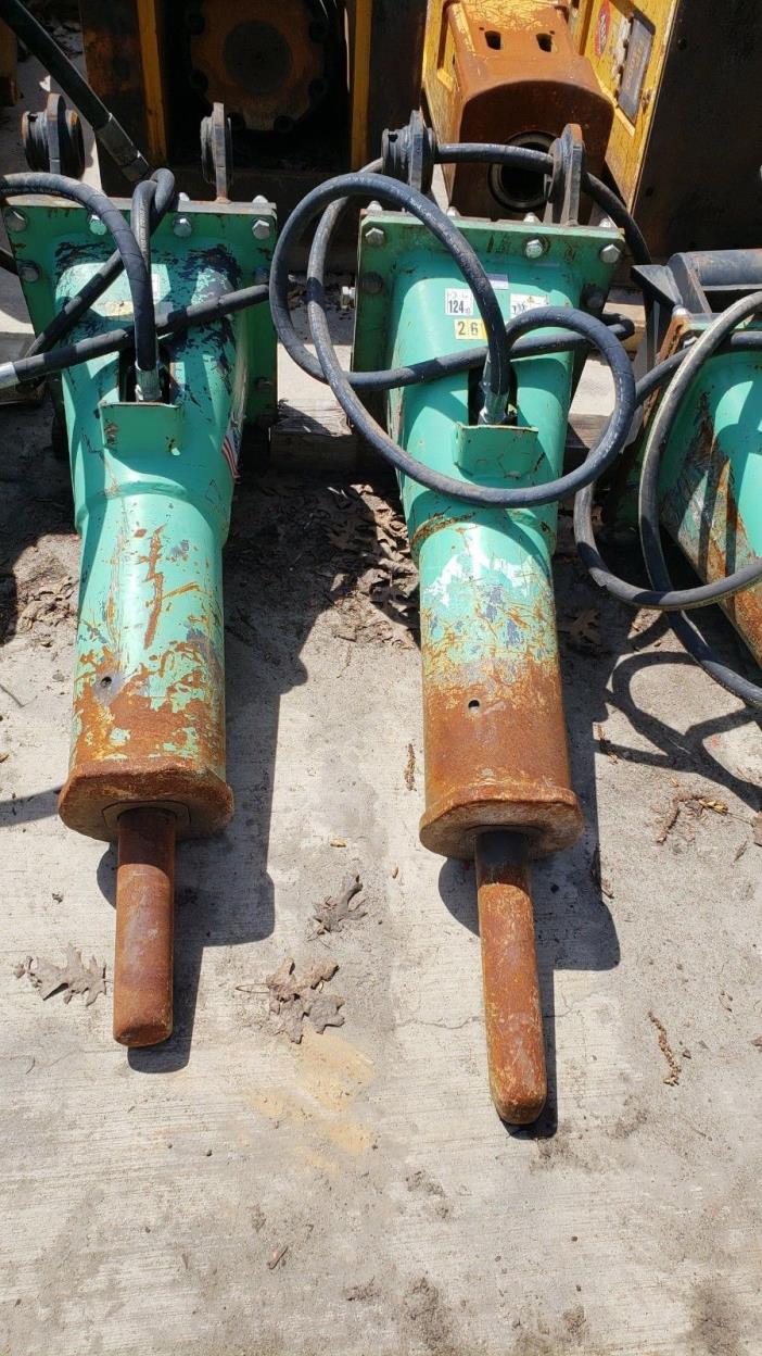 TRAMAC MONTABERT HYDRAULIC BREAKER HAMMER FOR BACKHOE