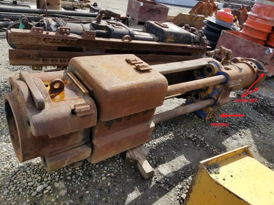 VULCAN SIZE 1 AIR PILE HAMMER, DAMAGED
