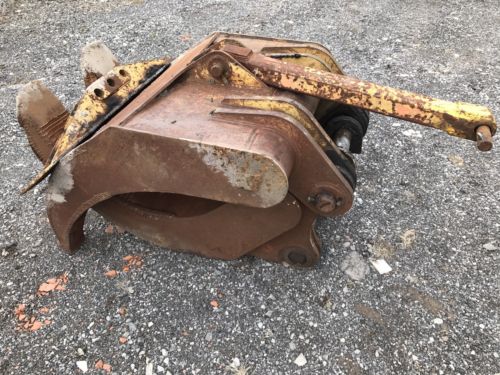 Rockland Grapple Excavator Attachment, 90 mm Pins, Case CX240 Kobelso SK240
