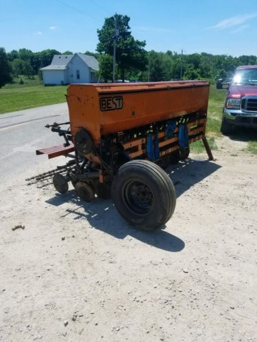 Best MFG 10' Compact Grain Drill Food Plots 3 point Row Planter CAN SHIP