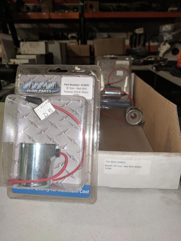 Maxim Plow B Coil Red Wire