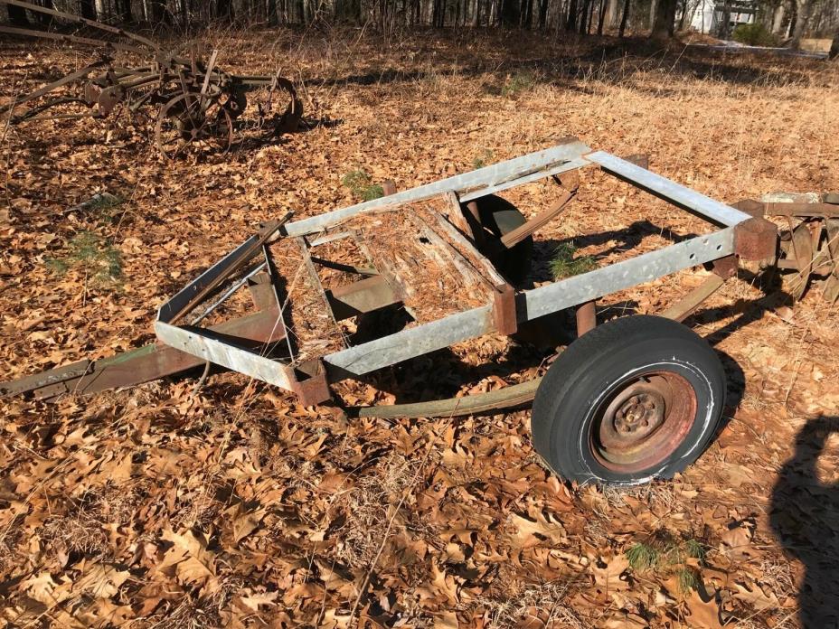 Homemade Farm Trailer