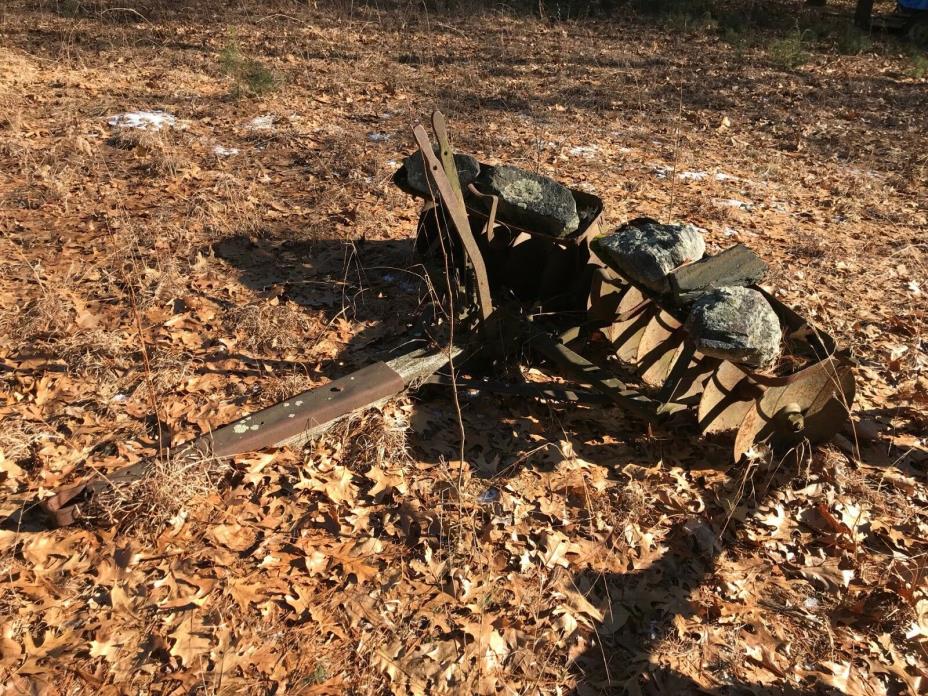 Vintage Antique Disk Harrow