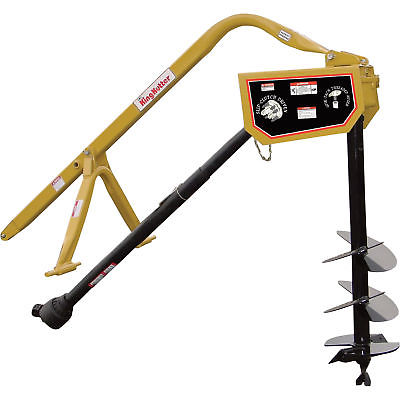 King Kutter PTO Posthole DiggerWith 12in. Auger,# PHD-12-SC-YK