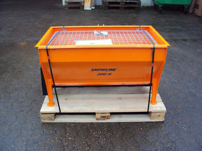 Hydromann 200 tractor 3pt. hydraulic drive salt and sand spreader