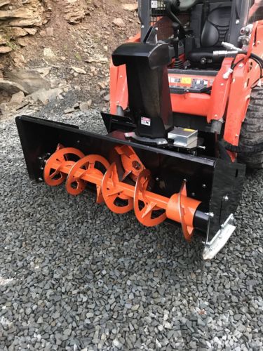 skid steer snow blower