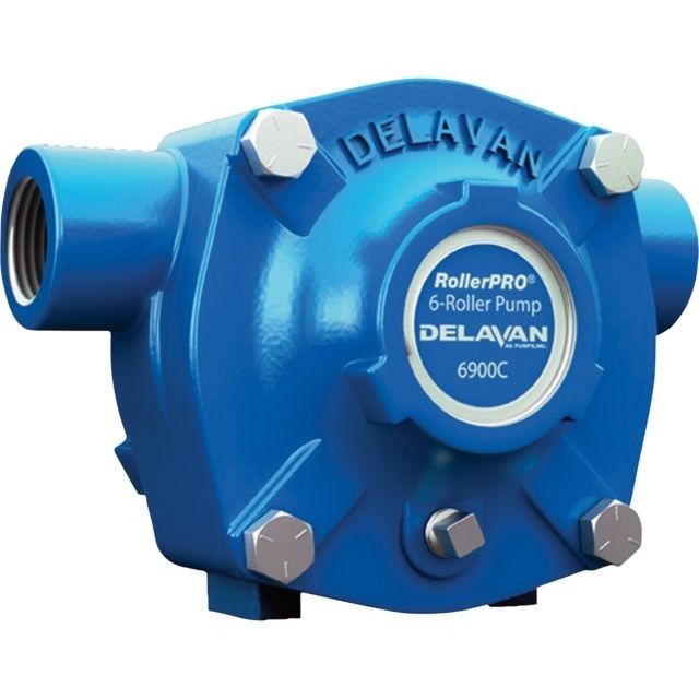 DELAVAN 6 ROLLER PUMP ROLLER PRO 6900 SERIES CAST IRON 300 PSI ULTRA ROLLERS