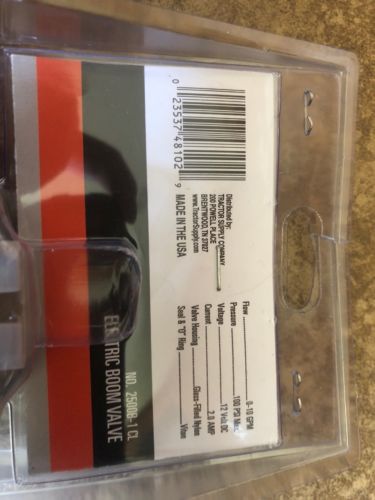 CountyLine Solenoid Electric Boom Valve (10 GPM, 100 PSI, 12V) - Ships Free!