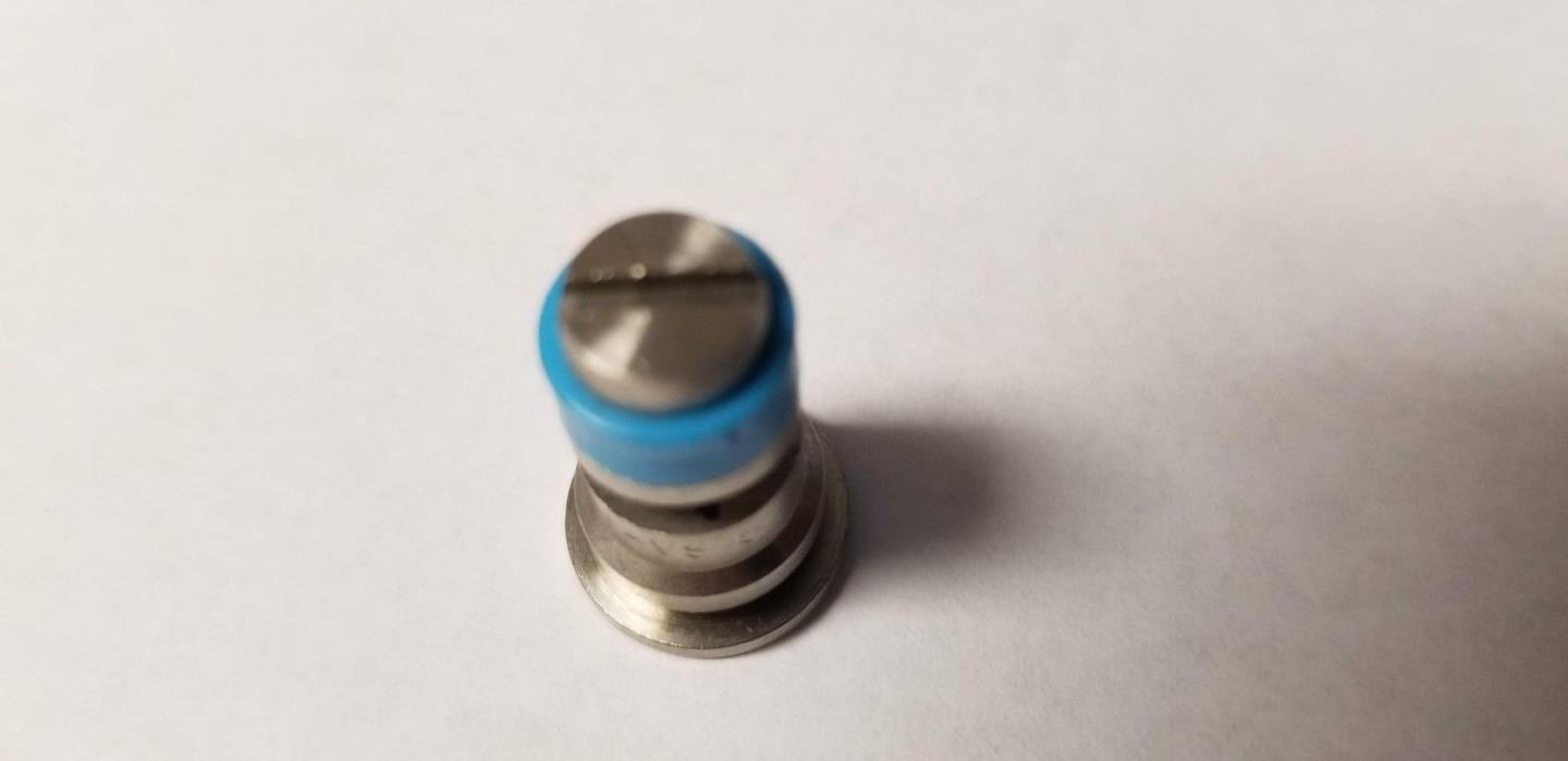 TF-VS5, TEEJET TURBO FLOODJET WIDE ANGLE FLAT SPRAY TIP, STAINLESS STEEL