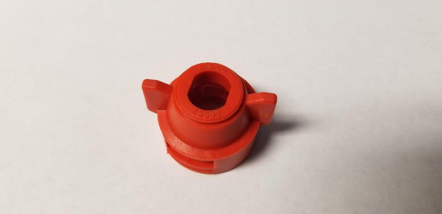 Lot of 5 Spraying Systems Orange Cap 25598-8-NYR or 11443-8-CELR