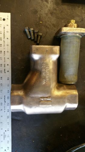 SPRAYING SYSTEMS CO. STRAINER, model 16106, BRASS (solid).. 2