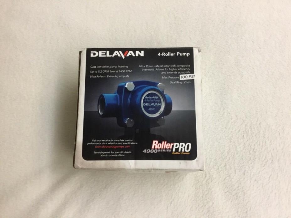 Brand New Delavan 4900 Series (4900C) 4-Roller Pump