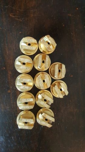 New 12 lot SPRAYING SYSTEM UNIJET T-JET BRASS BROZNE 6506 SPRAY TIP NOZZLE bx90