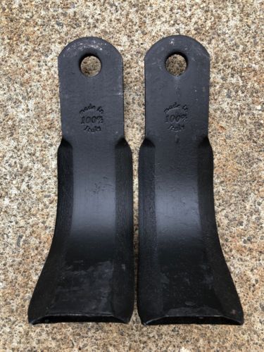 Set of Two (2) Replacement Bobcat Tiller Tines Double Edged Bobcat Befco Howard