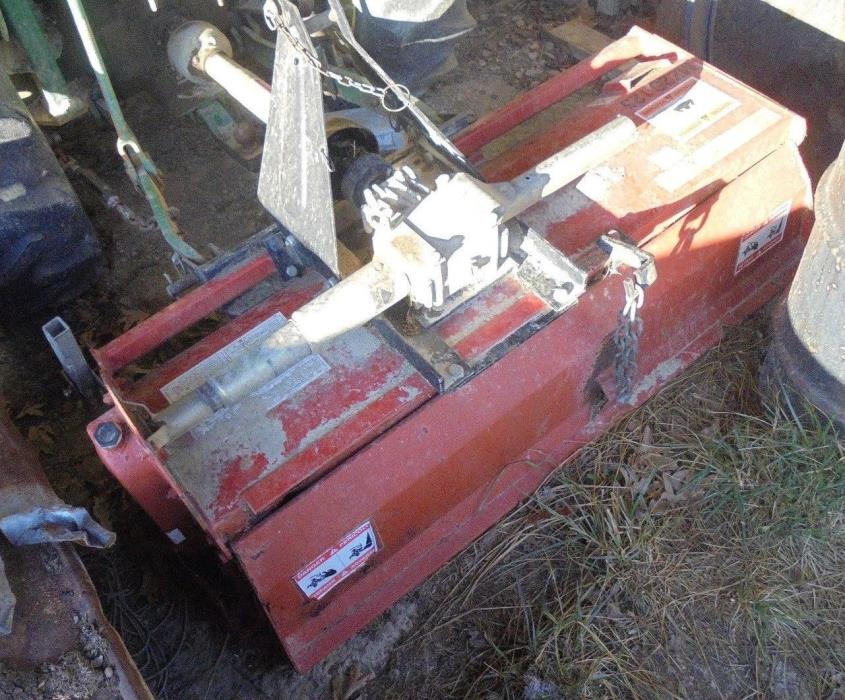 Work Saver USA tiller for 3-point hitch hookup, 48 inch wide with new tines, EUC