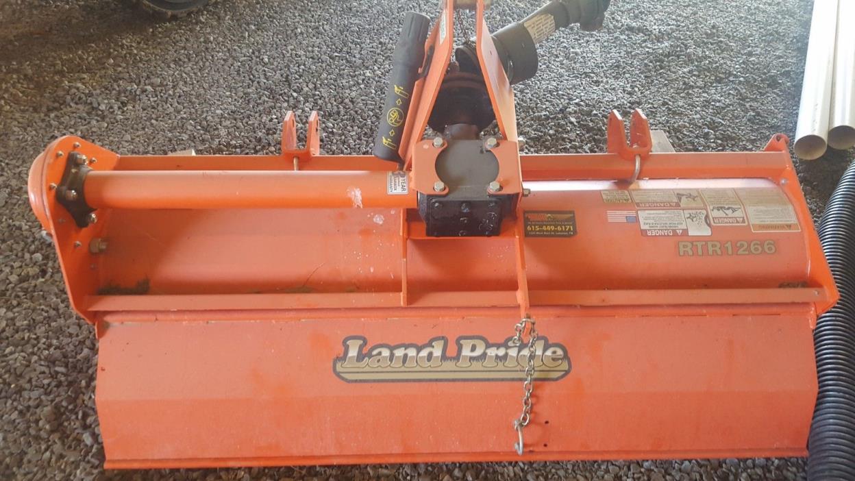 Land Pride RTR1266 Tiller