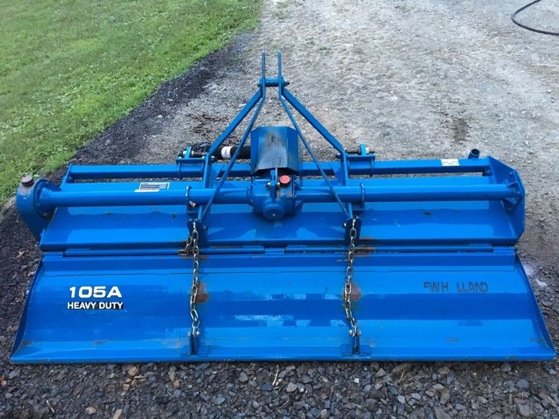 ROTOTILLER 3-pt. New Holland 105A HD 72-80