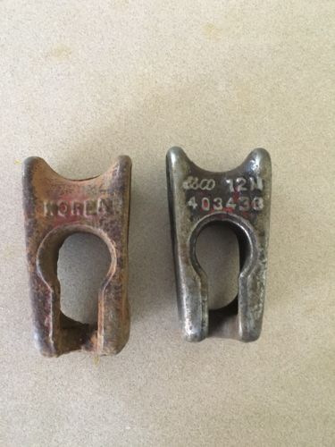 LOT OF 2 LOGGING LOG CHOKER BELLS FOR CHOKE CABLE