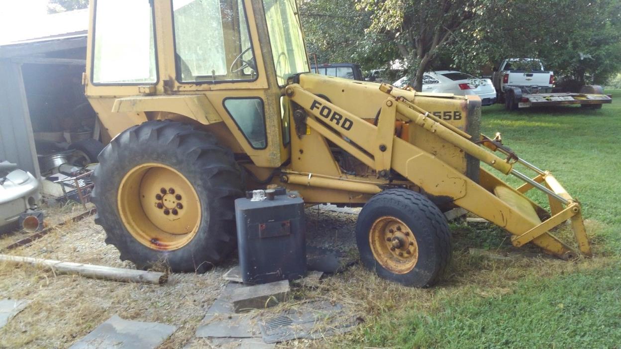 FORD 555B LOADER NEEDS WORK 