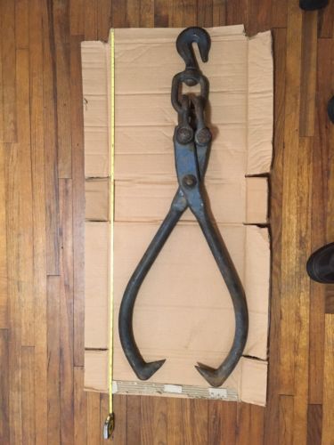 arborist timer lifting skidding log tongs