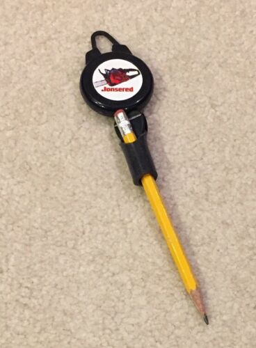 Rare JONSERED Chain Saw Retractable Pencil Holder