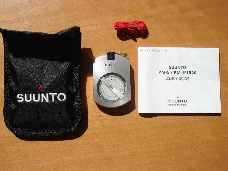Suunto PM5/360PC Clinometer with Percent and Degree Scales Brand New MINT