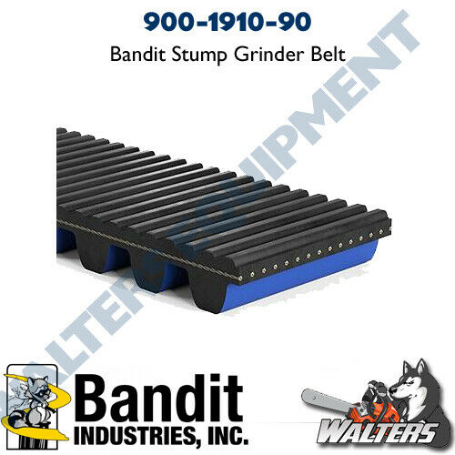 Genuine Bandit Stump Grinder Belt 900-1910-90 Poly Chain