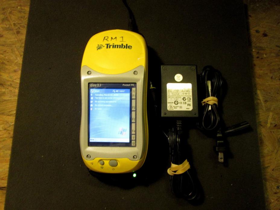 Trimble 50950-20 GeoXT Pocket PC GeoExplorer With Charger Dock & Power Adapter