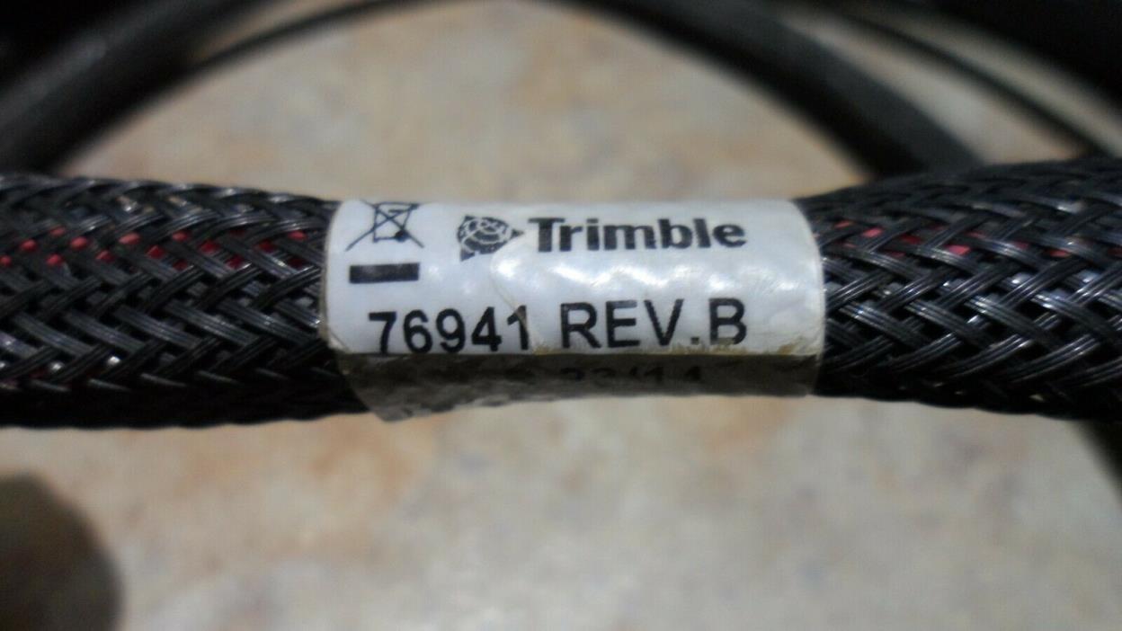 Used Trimble 76941 Cable Assembly, Power To Cab, Field IQ, ZTN76941 Harness
