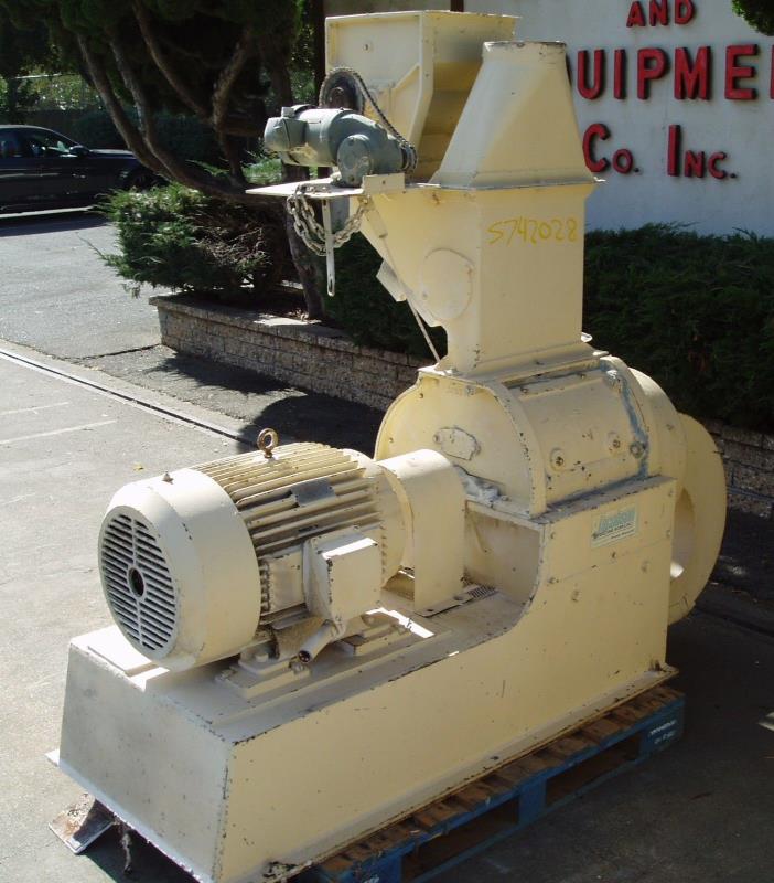 50 HP Jacobson Air Swept Hammer Mill