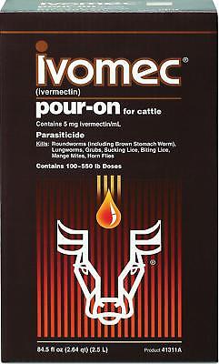 Ivomec Parasiticide Pour-on For Cattle