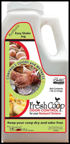 Fresh COOP Odor Control For Backyard Chickens 7 Lb 3.18Kg