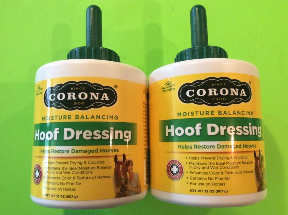 Corona Hoof Dressing, 32 oz (2) pack!