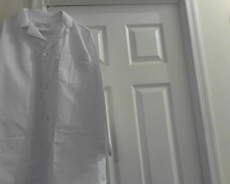 New White Lab Coats full Length size medium