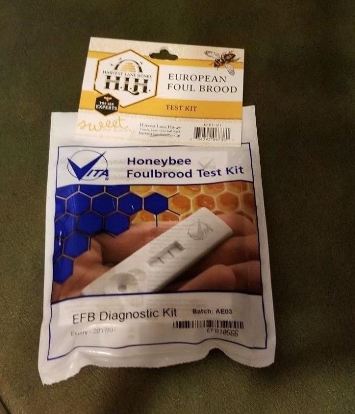 Harvest Lane Honey AFB-101 Honeybee Foulbrood Test Kit, European Foul Brood