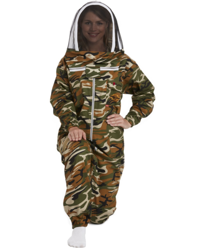 Natural Apiary Max Pro Beekeeping Suit, X Small Camouflage