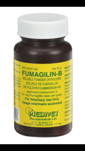 FUMAGILIN-B Net 24 g Exp 11/2020 Medivet Beekeeping Nosema Apis