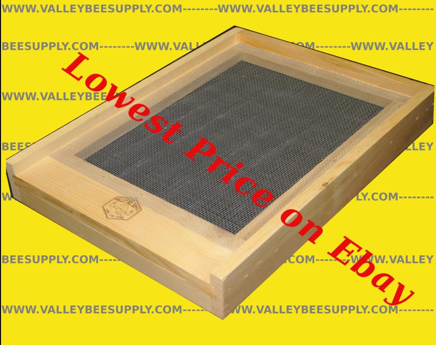 10 frame - Screened Bottom Board with Oil Trap