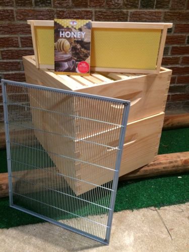 BeeHive Upgrade,includes Brood Box ,honey Super, Queen Excluder,hive Attic Combo