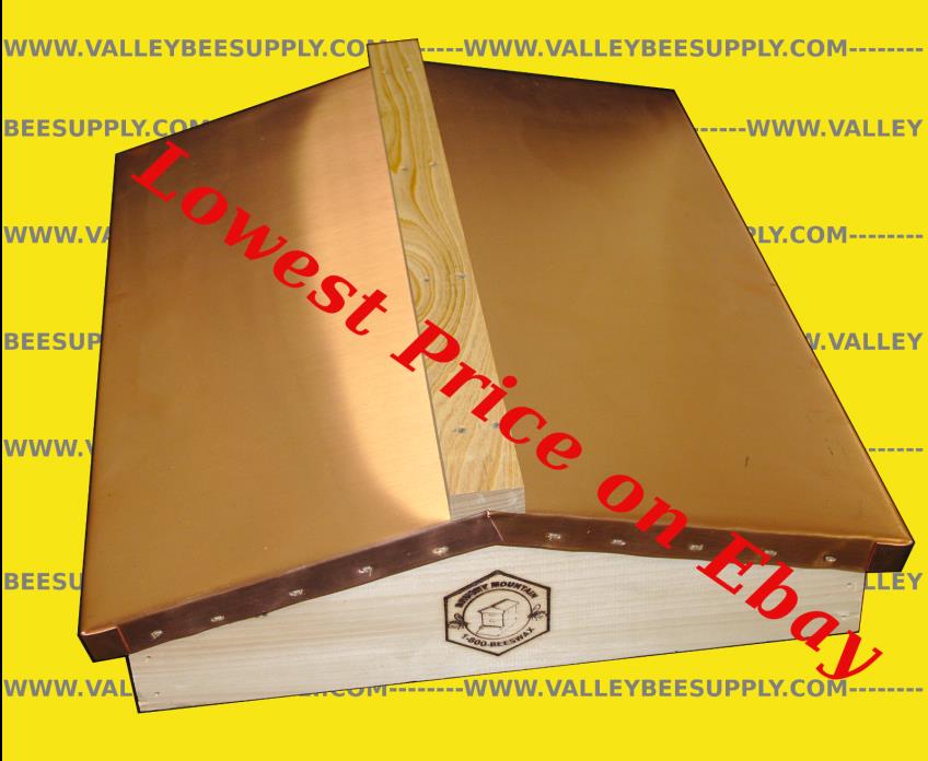 8 Frame Copper Top Hive  Cover