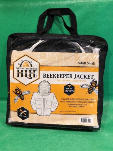 HARVEST LANE HONEY Adult S CLOTHSJS-102 BEE JACKET Beekeeper Bee Keeping Hood