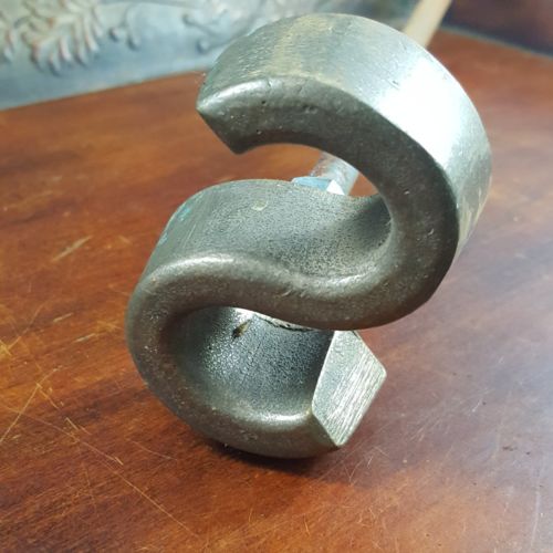 Livestock Freeze Branding Iron 3 inches Letter S Made by L & H MFG Co